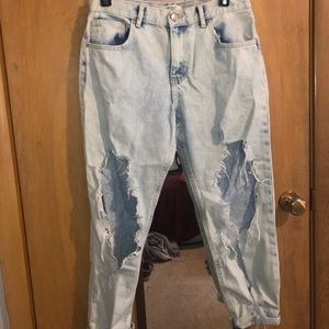 Ripped Mom Jeans